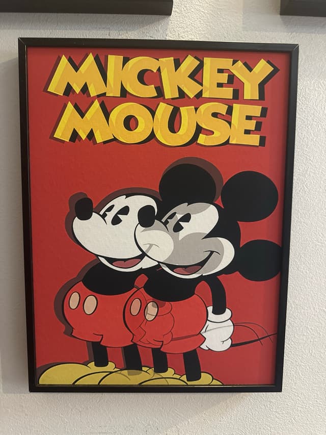 ミッキーマウス アートポスター